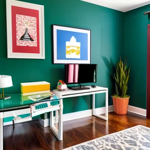 Как использовать психологию цвета для повышения продуктивности и мотивации в домашнем офисе