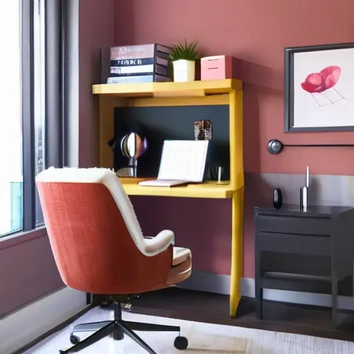 Как использовать психологию цвета для повышения продуктивности и мотивации в домашнем офисе