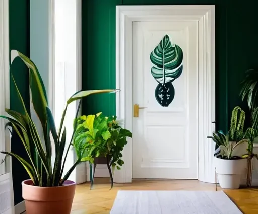 Зеленые ритуалы: как растения в интерьере улучшают психическое здоровье и поддерживают здоровье образа жизни.