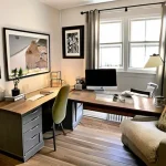 Как создать уютный домашний офис: 10 простых шагов для повышения продуктивности и снижения стресса.