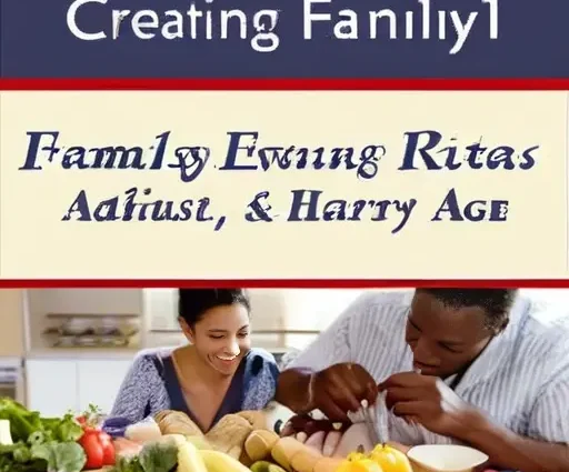 Создание семейных ритуалов питания: как вовлечь детей в процесс выбора и приготовления здоровой пищи с раннего возраста.