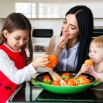 Как вовлечь детей в приготовление здоровой еды через игру: практические советы и рецепты для семейных вечеров.