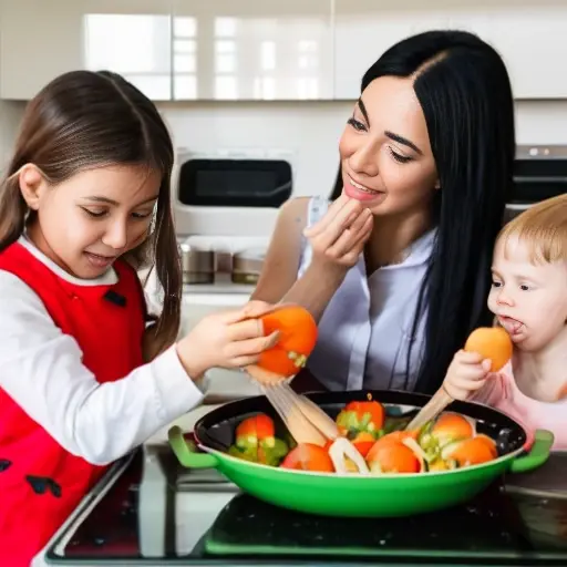 Как вовлечь детей в приготовление здоровой еды через игру: практические советы и рецепты для семейных вечеров.