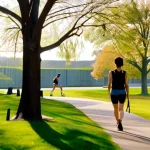 Создайте городской маршрут для активных пауз: исследуйте новые места, прогулки на свежем воздухе и зарядка в парке.