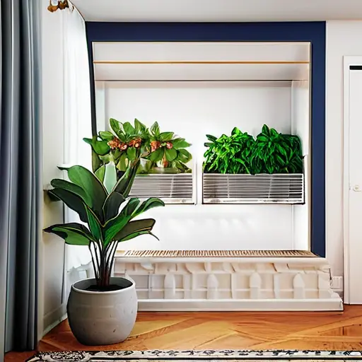 Создайте экологический лендинг в квартире: используя растения и воздуховоды, оптимизируйте пространство для дыхательных практик и медитации.