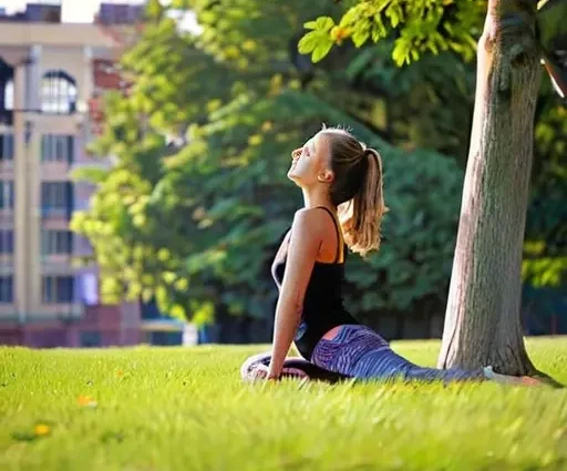 Создайте "утренние ритуалы": 15 минут на свежем воздухе с растяжкой и медитацией перед началом дня в мегаполисе.