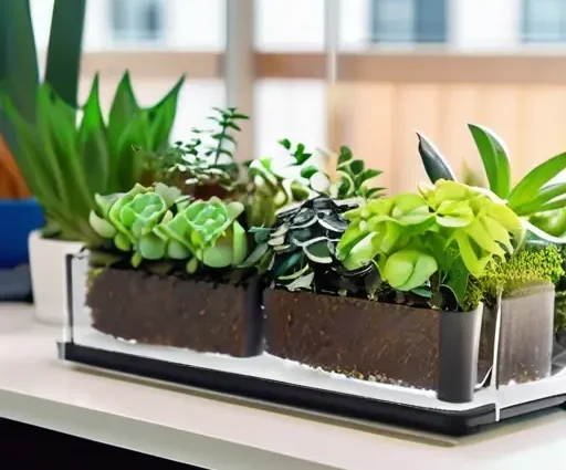 Как организовать мини-сады в офисе и дома для улучшения воздуха и создания расслабляющей атмосферы.