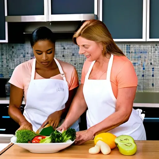 Создание семейных ритуалов здорового питания: маленькие кулинары на кухне учат принципы ЗОЖ с первых лет жизни.