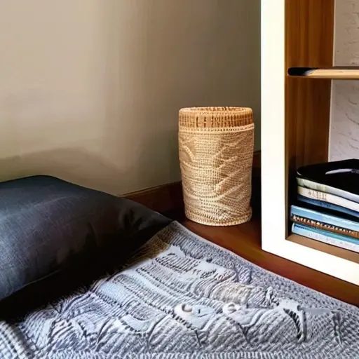 Создание уютного уголка дома для практики йоги и медитации новичками без дополнительных затрат