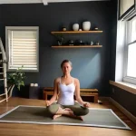 Как создать уютное пространство для практики йоги и медитации в домашних условиях: простые советы и идеи для вдохновения.