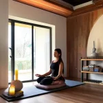 Как выбрать идеальное место для медитации дома: советы по созданию комфортного и вдохновляющего пространства.