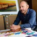 Интервью с бывшим бизнесменом, ставшим успешным художником: как творчество стало спасением от выгорания.