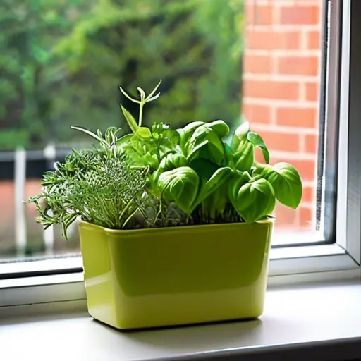 Создайте мини-сады на подоконниках для свежих трав и овощей, делая здоровое питание доступным в городской суете.
