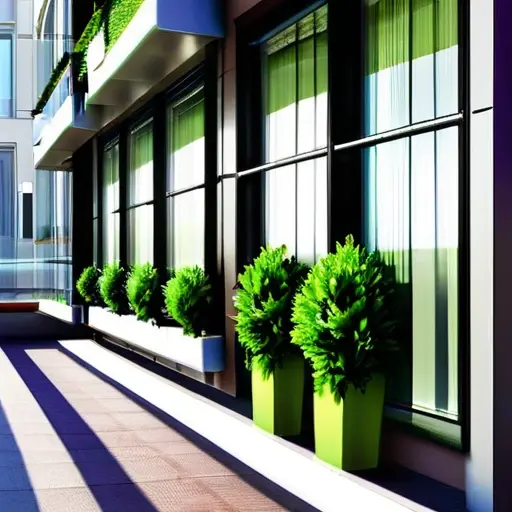 Создание "зеленых уголков" на балконах и в офисах для медитации и релаксации среди городской суеты.