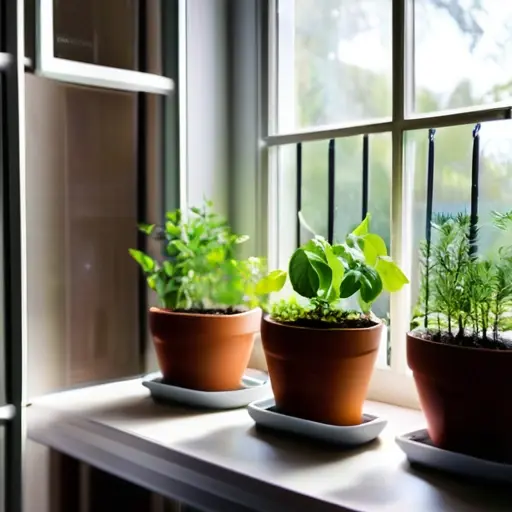 Создайте мини-сад на окне: свежие травы не только украсят пространство, но и обогатят рацион полезными витаминами.