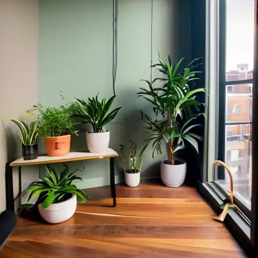 Как создать городской ботанический уголок для медитации и улучшения качества воздуха в маленькой квартире.