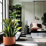 Создайте "зеленую зону" в своем доме, используя растения для улучшения воздуха и снижение стресса в городской среде.