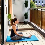 Создание мобильного "фитнес-уголка" на балконе: советы по обустройству пространства для занятий йогой и медитацией на свежем воздухе.