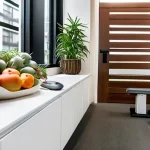 Создайте "здоровую станцию" на работе: уголок с растениями, удобным фитнес-оборудованием и свежими перекусами для перезагрузки энергии.