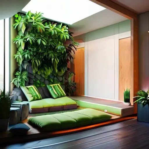 Создать зеленые оазисы в городских квартирах: рекомендации по оформлению домашних уголков для медитации и йоги.