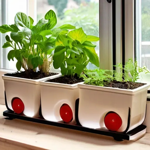 Создайте свой мини-сад на подоконнике: растите пряные травы и получайте свежие ингредиенты для здоровых блюд каждый день.