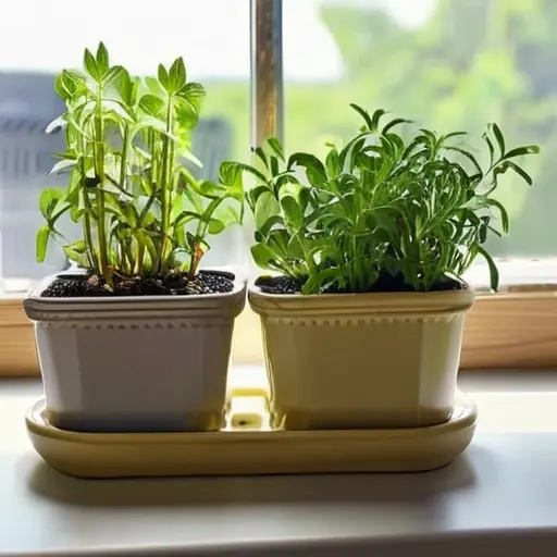 Создайте свой мини-сад на подоконнике: растите пряные травы и получайте свежие ингредиенты для здоровых блюд каждый день.