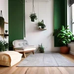 Как создать «зеленые» уголки в городской квартире для медитации и расслабления, используя растения и минималистичный дизайн.