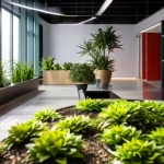 Создание мини-сада в офисе: как зелёные растения улучшают воздух и повышают продуктивность на протяжении рабочего дня.