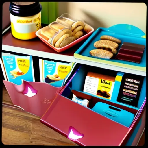 Создайте «коробку здоровья» — контейнер с перекусами и мини-тренировками, доступными для быстрого использования в офисе или дома.