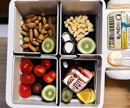 Создайте «коробку здоровья» — контейнер с перекусами и мини-тренировками, доступными для быстрого использования в офисе или дома.