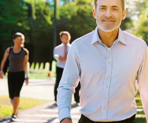 Создайте утреннюю прогулочную рутину с коллегами, комбинируя деловые встречи с физической активностью и обменом свежими идеями.