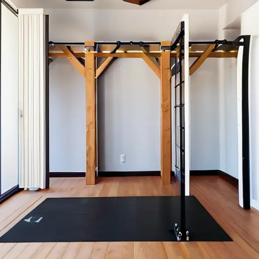 Создание мини-гаража для йоги: используйте свободное место в квартире для проведения утренних занятий и активного начала дня.