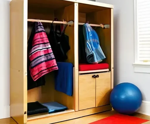 Создание мини-гаража для йоги: используйте свободное место в квартире для проведения утренних занятий и активного начала дня.