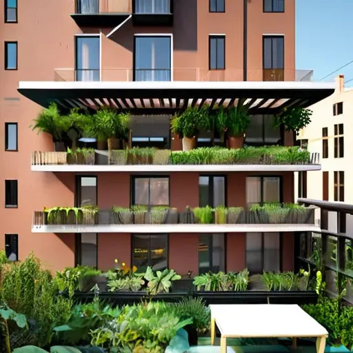Создайте мини-огороды на балконах: свежие травы, овощи и медитация на свежем воздухе в сердце мегаполиса.
