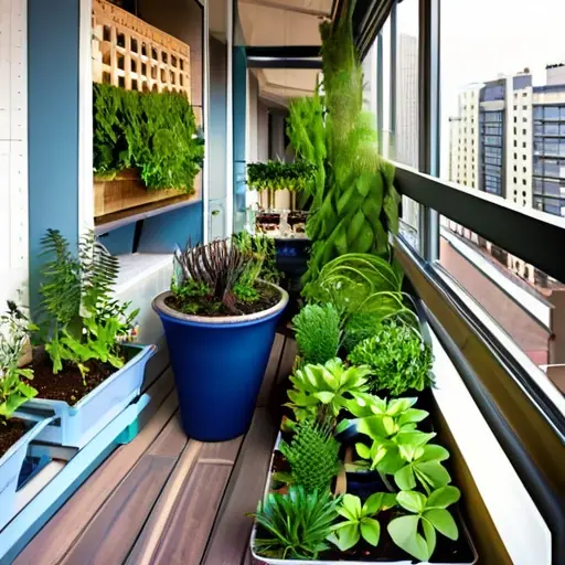 Создайте мини-огороды на балконах: свежие травы, овощи и медитация на свежем воздухе в сердце мегаполиса.