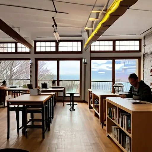 Обзор необычных мест для работы с удаленной деятельностью: кафе, библиотеки и парки с Wi-Fi и вдохновляющей атмосферой.