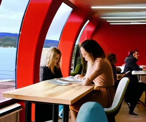 Обзор необычных мест для работы с удаленной деятельностью: кафе, библиотеки и парки с Wi-Fi и вдохновляющей атмосферой.