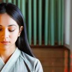 Практика мигания глазами для повышения концентрации и внутреннего баланса во время медитации