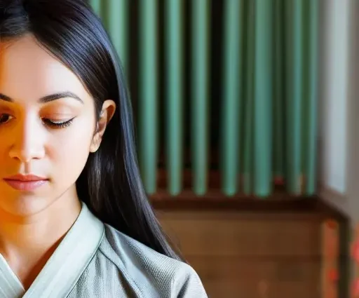 Практика мигания глазами для повышения концентрации и внутреннего баланса во время медитации